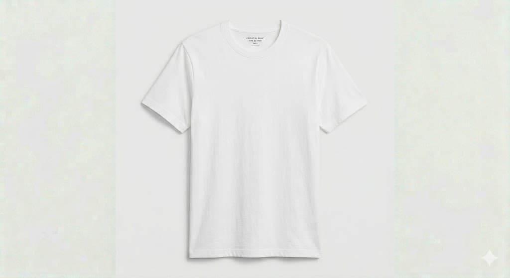 Camiseta Básica Algodón - Imagen 1