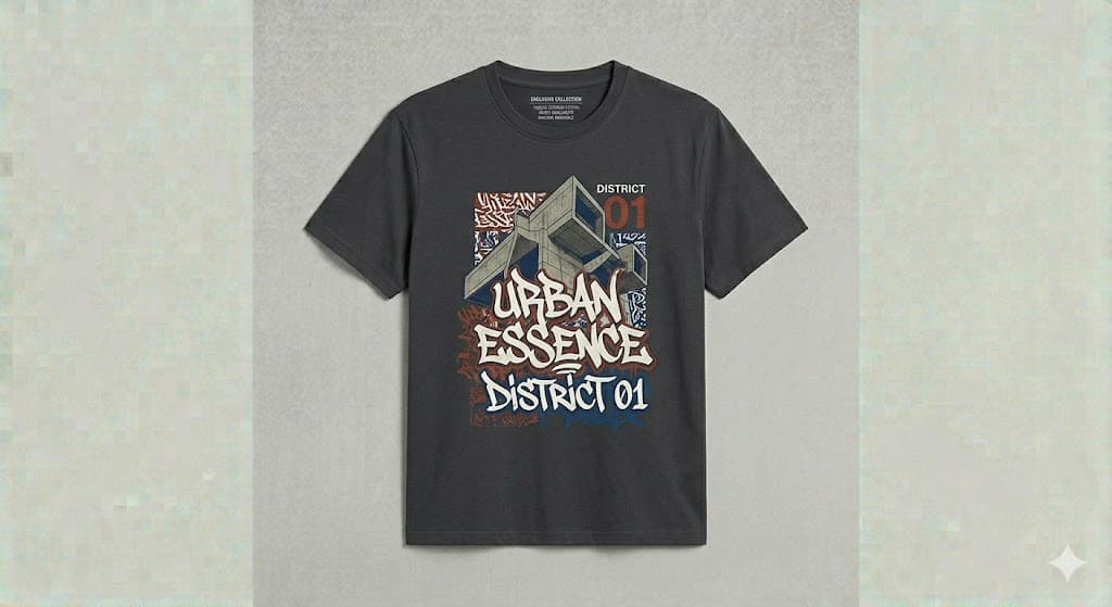 Camiseta Gráfica Urban